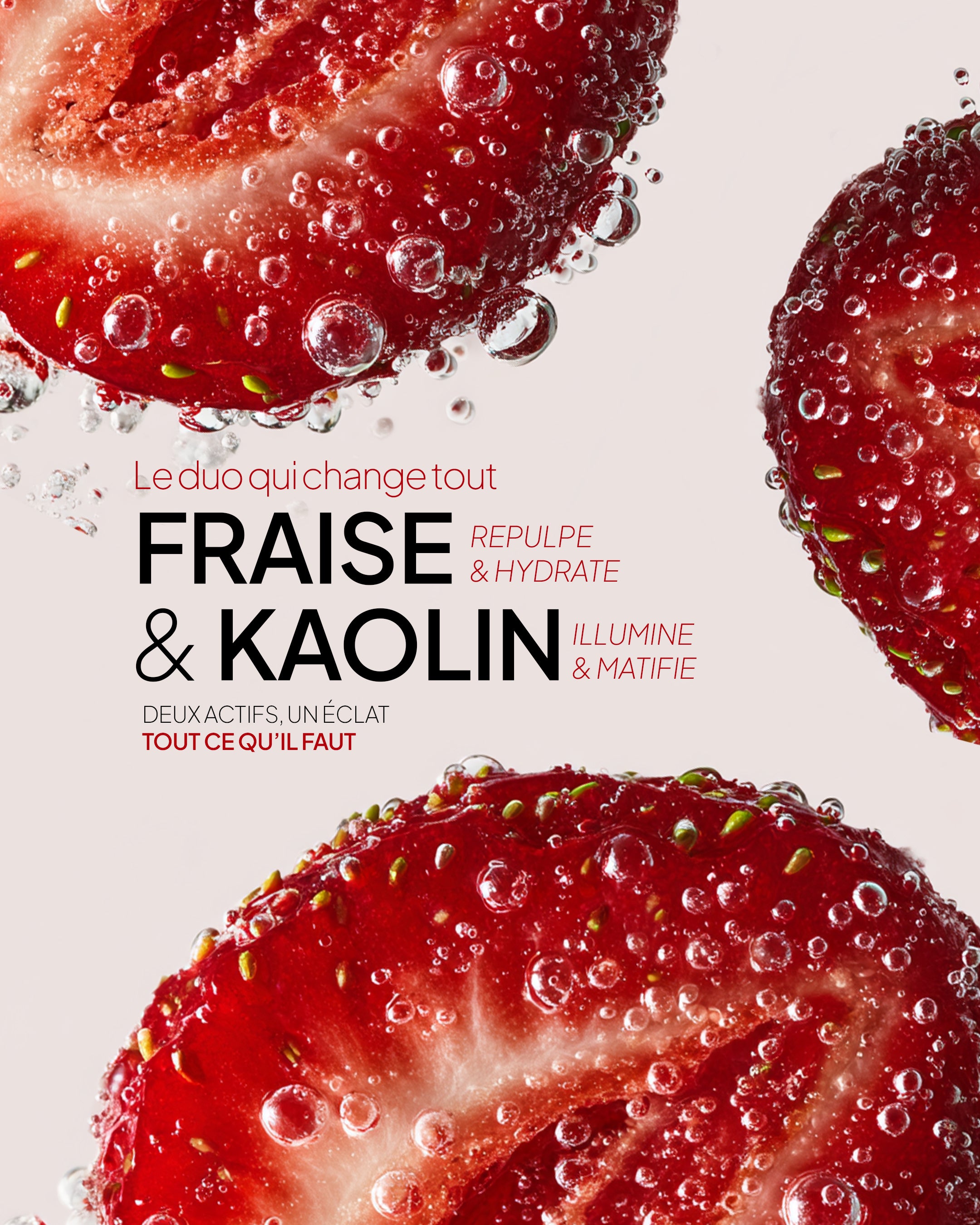 MASQUE AUX FRAISES