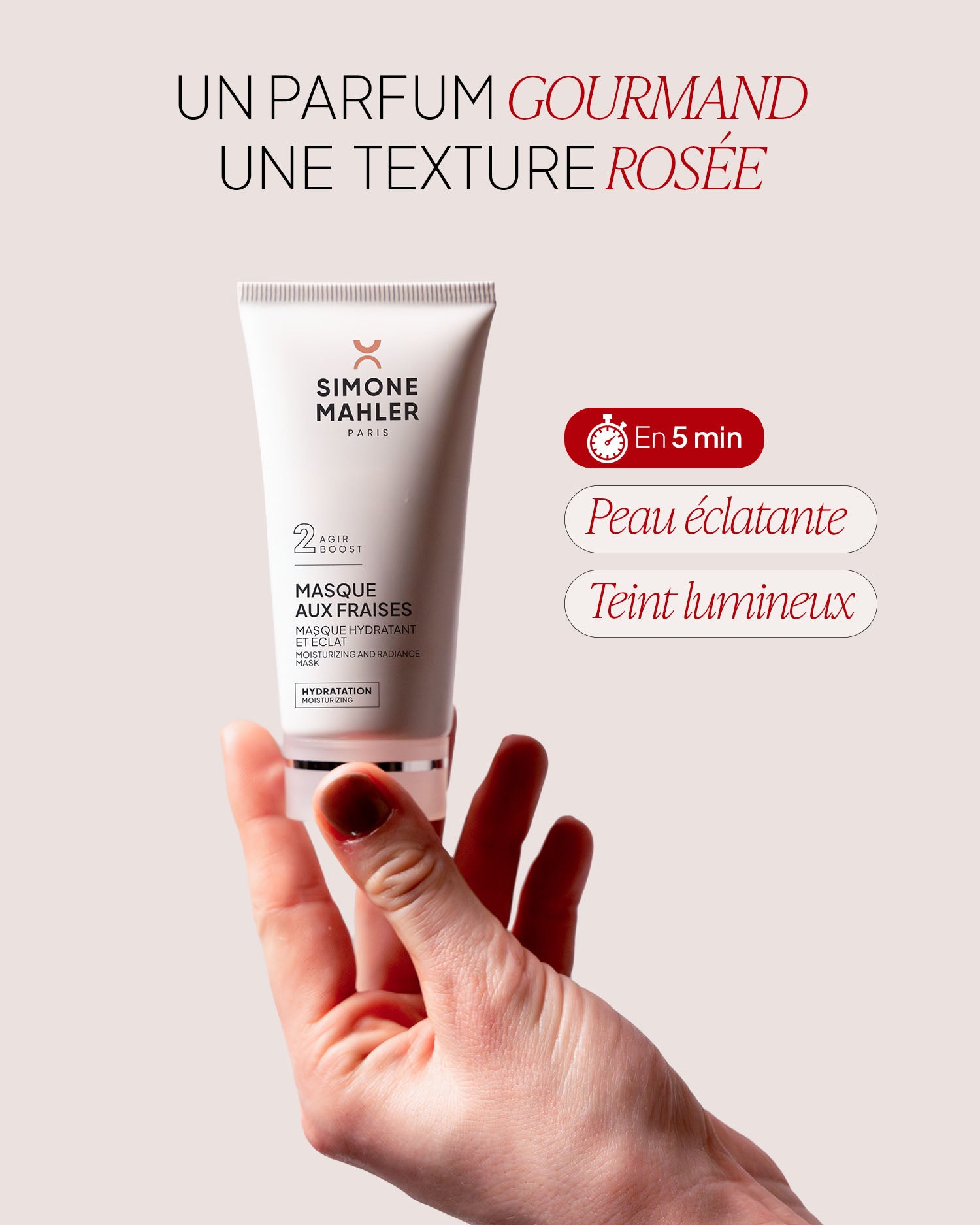 MASQUE AUX FRAISES