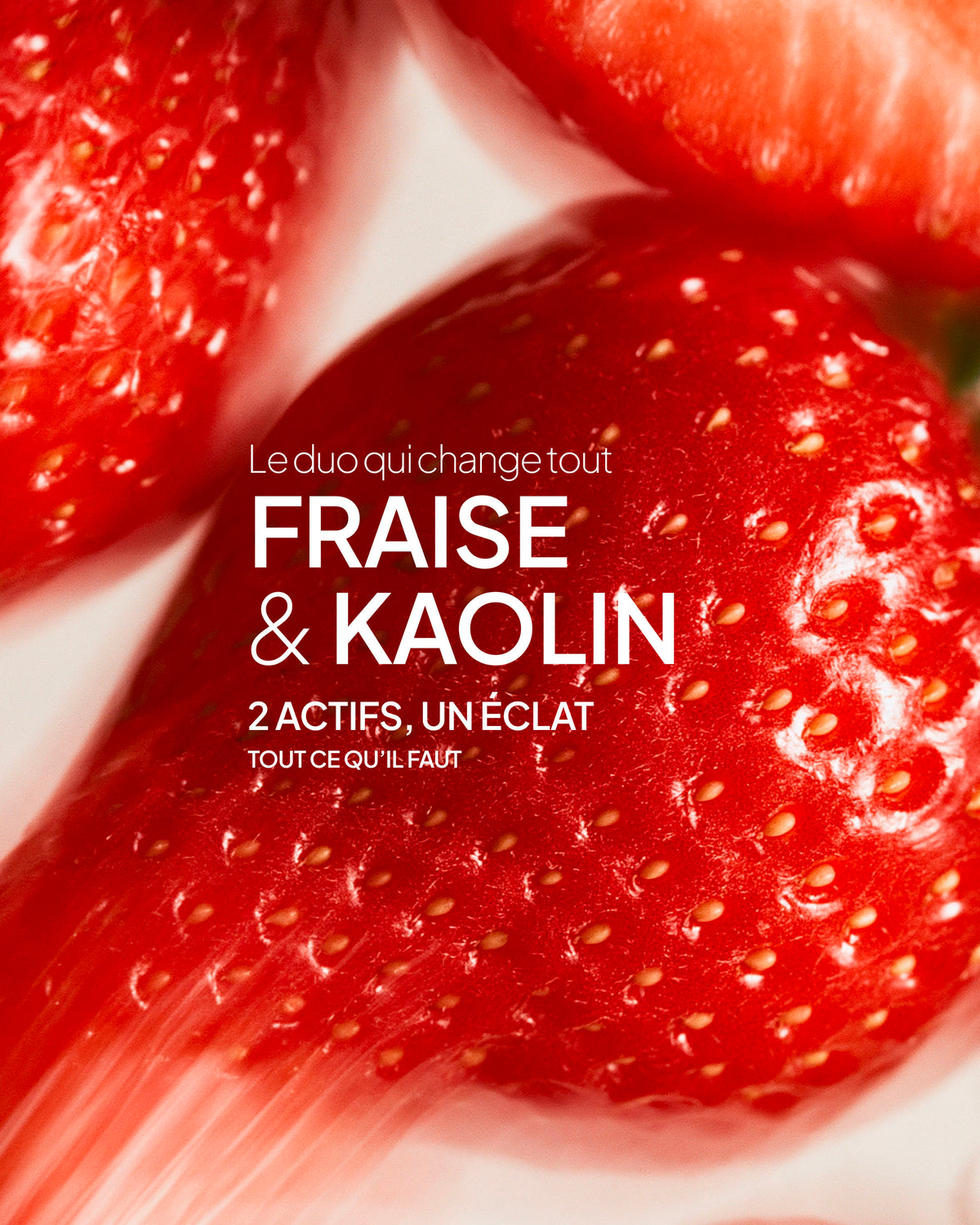 MASQUE AUX FRAISES