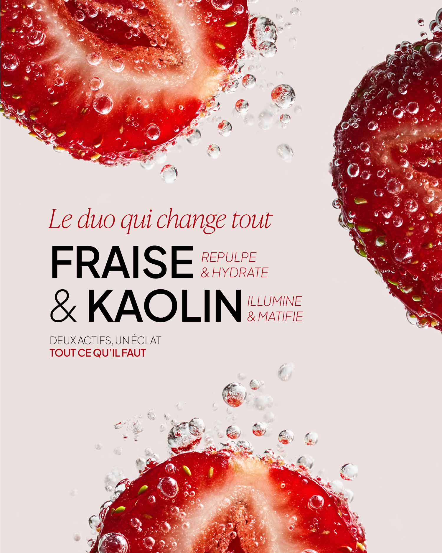 MASQUE AUX FRAISES